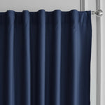 2 Cortinas Viasoft Azul Marino 1.18 M X 1.80 M Vianney - vista 5