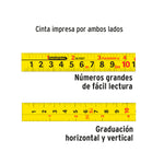 Flexómetro Gripper contra impactos 3 m cinta 13 mm, Truper - vista 3