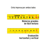 Flexómetro Gripper contra impactos 5 m cinta 19 mm, Truper - vista 3