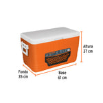 Hielera de 46 L, Truper - vista 2