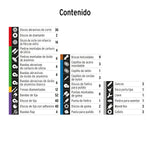 Kit accesorios para herramienta rotativa, 276 piezas, TRUPER - vista 2
