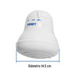 Regadera eléctrica, 4 temperaturas, 14.5cm, blanca, FOSET - vista 2