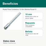 Rodel Para Cortadora 10 Mm Bellota Rodel10 - vista 5
