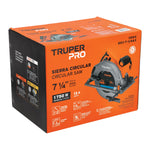 Sierra circular 7-1/4", 1750W, TRUPER PRO - vista 3